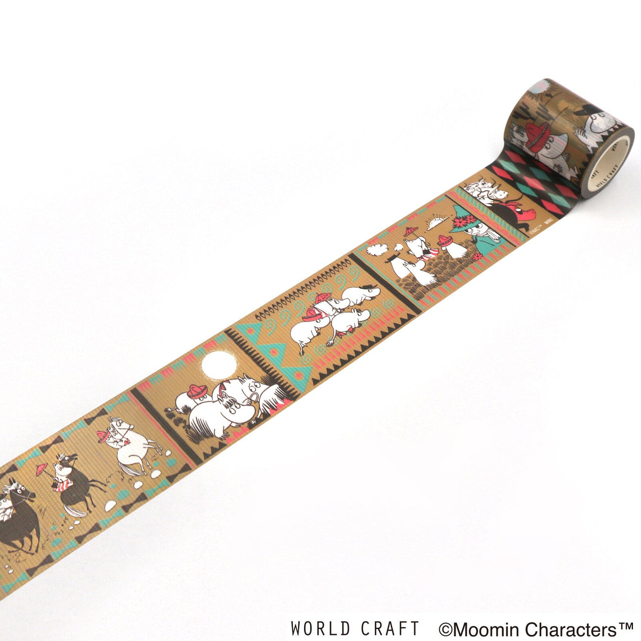 Japan World Craft Moomin Washi Tape Wild Field - Kawaii Toys