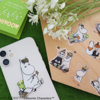 Japan World Craft Planner Stickers Moomin Sparkle Flake Sticker Clear Snorkmaiden - Kawaii Toys