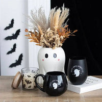 Keep Your Spirits Up Rounded Halloween Ghost Mug - Kawaii Toys