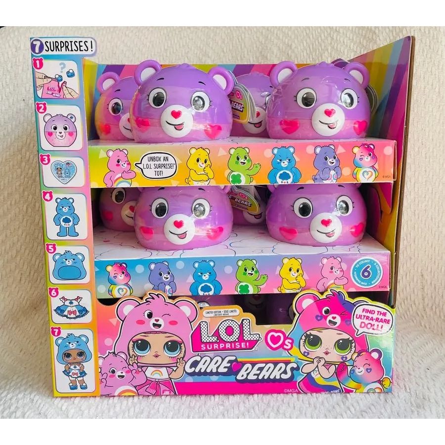 LOL Surprise Loves Care Bears Tots - Kawaii Toys