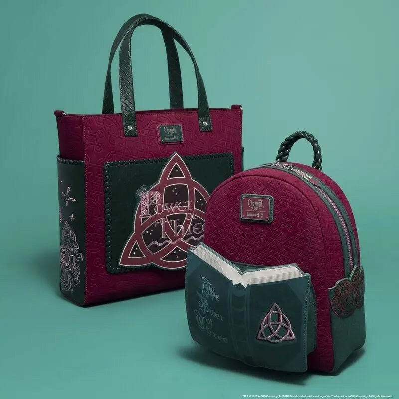 Loungefly Charmed Book of Shadows Light Up Mini Backpack - Kawaii Toys