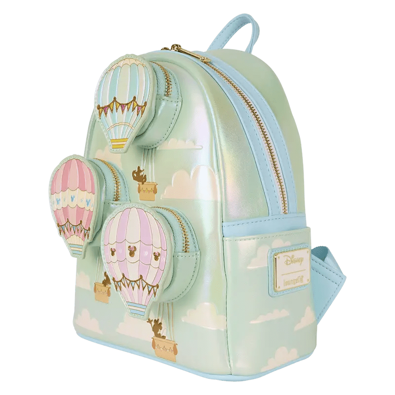 Loungefly Disney Mickey & Friends Hot Air Balloon Mini Backpack - Kawaii Toys