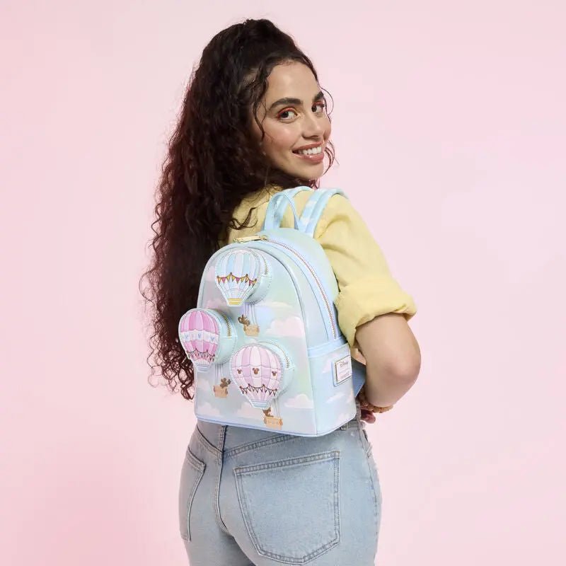 Loungefly Disney Mickey & Friends Hot Air Balloon Mini Backpack - Kawaii Toys