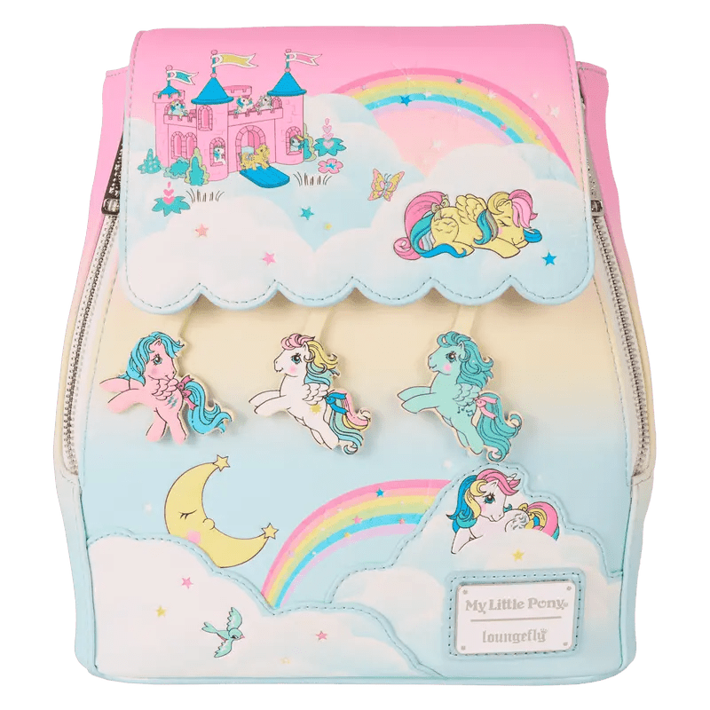 Loungefly My Little Pony Equestria Drawstring Mini Backpack - Kawaii Toys