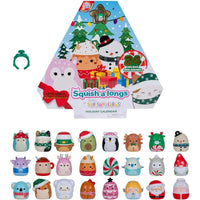 Original Squishmallows Squish - a - longs Holiday Countdown Calendar - Kawaii Toys