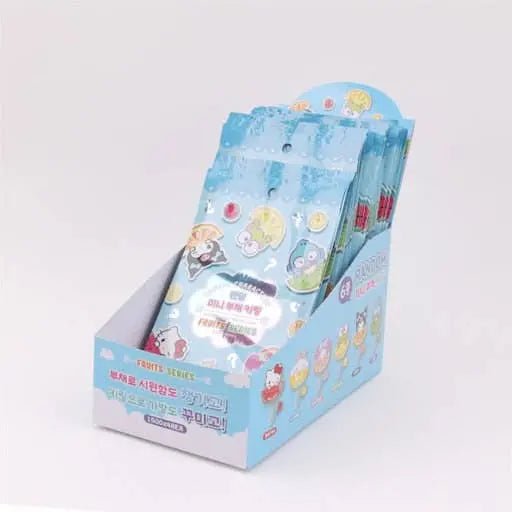 Sanrio Fruits Series Mini Fan Keyring - Random Blind Pack - Kawaii Toys