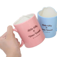 Sanrio Kiss Pair Mug Set - Dear Daniel & Hello Kitty - Kawaii Toys