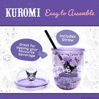 Sanrio Kuromi Boba Cup with Straw - Kawaii Toys