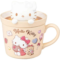Sanrio Latte Art Mug Hello Kitty 3D with Lid - Kawaii Toys