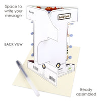 Santoro Swing Card - Cats in the Library - Kawaii Toys