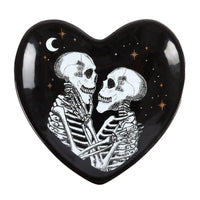 Skeleton Couple Heart Trinket Dish - Kawaii Toys