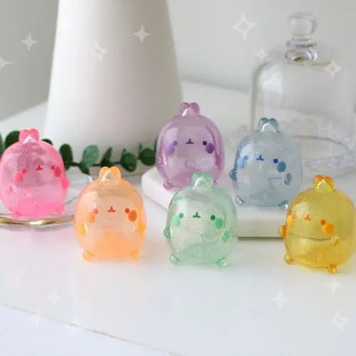 Sparkle Molang Random Figure Blind Box Cute Glitter Edition - Kawaii Toys