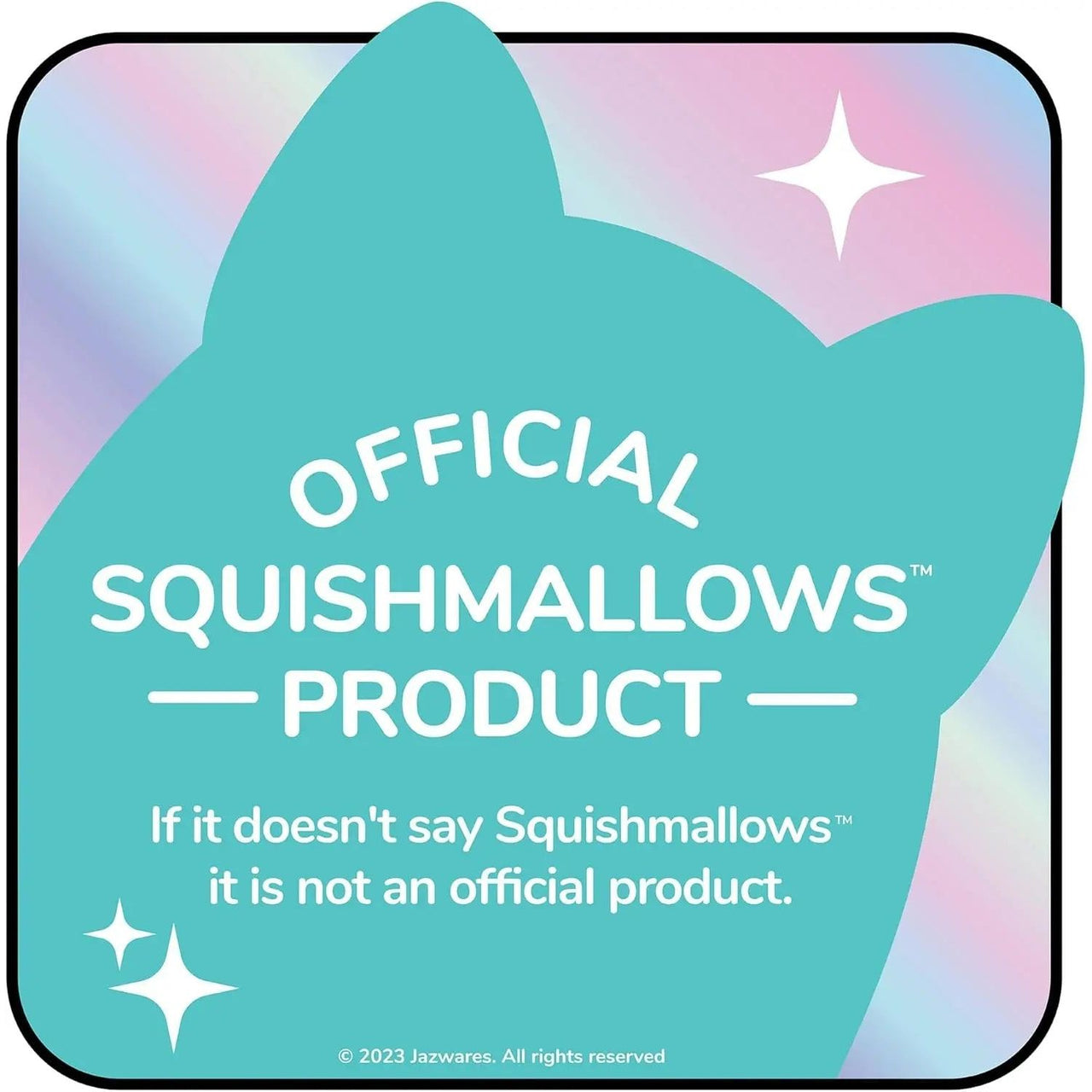 Squishmallows 20" Plush Blue and Black Cow Cillian - Kawaii Toys