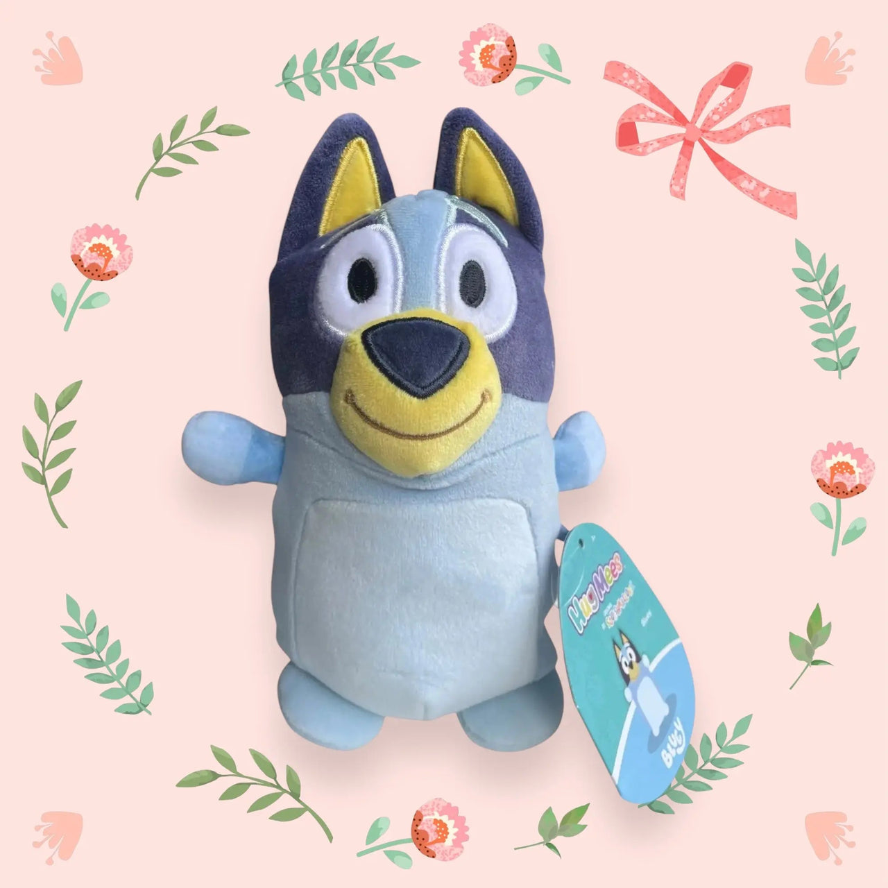 Squishmallows 6" Hugmees Plush Bluey - Kawaii Toys