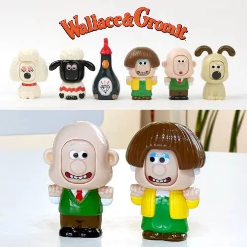 Wallace & Gromit Face Change Figure – Blind Box - Kawaii Toys