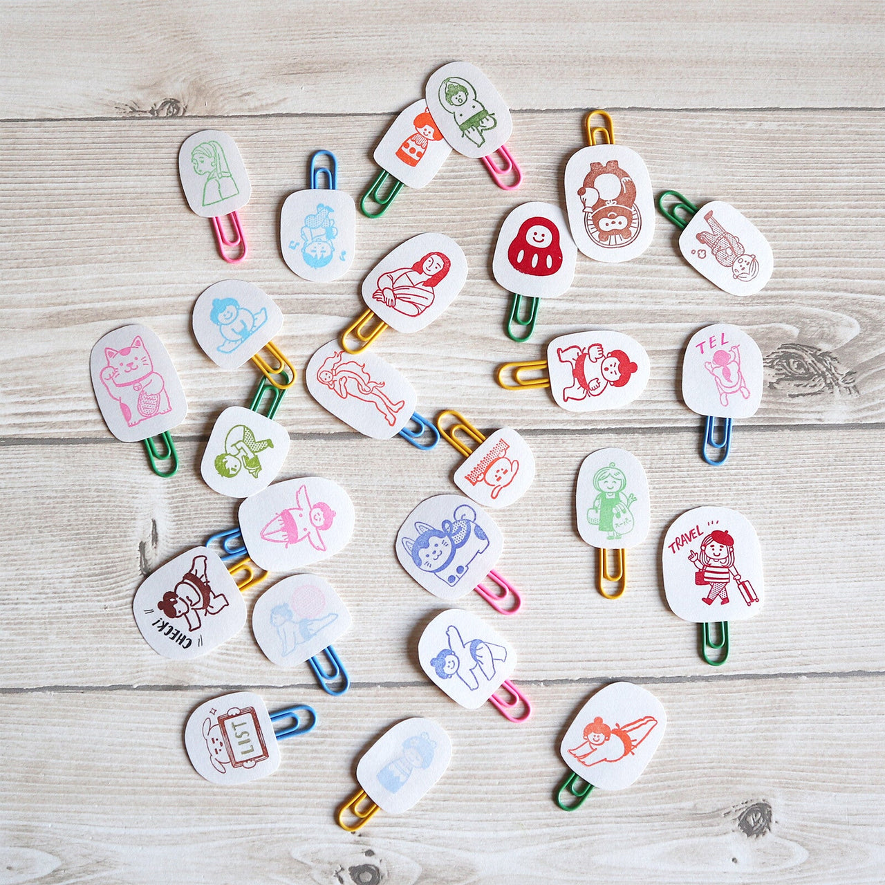 World Craft Clear Stamp Japanese Decoration Japan Knickknacks - Kawaii Toys