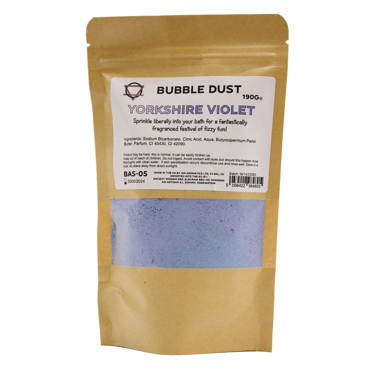 Yorkshire Violet Bath Dust - Kawaii Toys