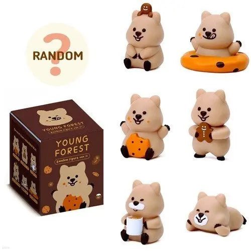 Young Forest Animal Kkotka Random Figure Blind Box - Kawaii Toys