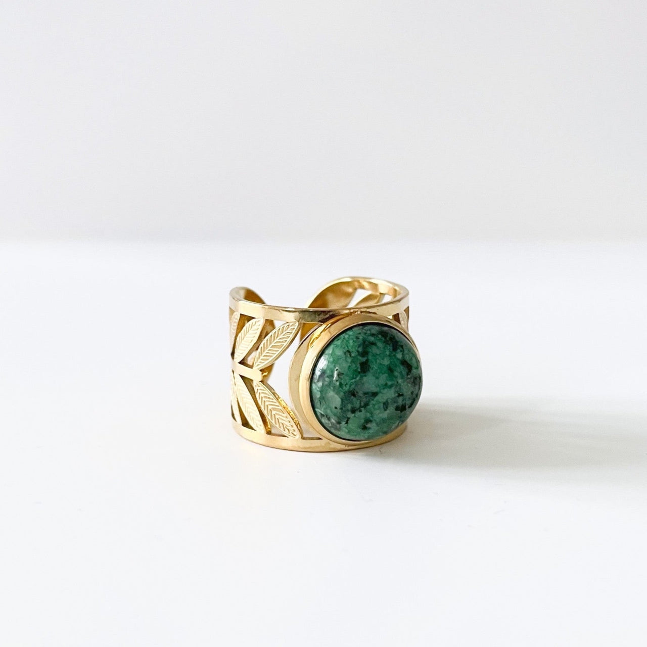 Zariya Luxe 18k Gold Plated Statement Ring - Kawaii Toys