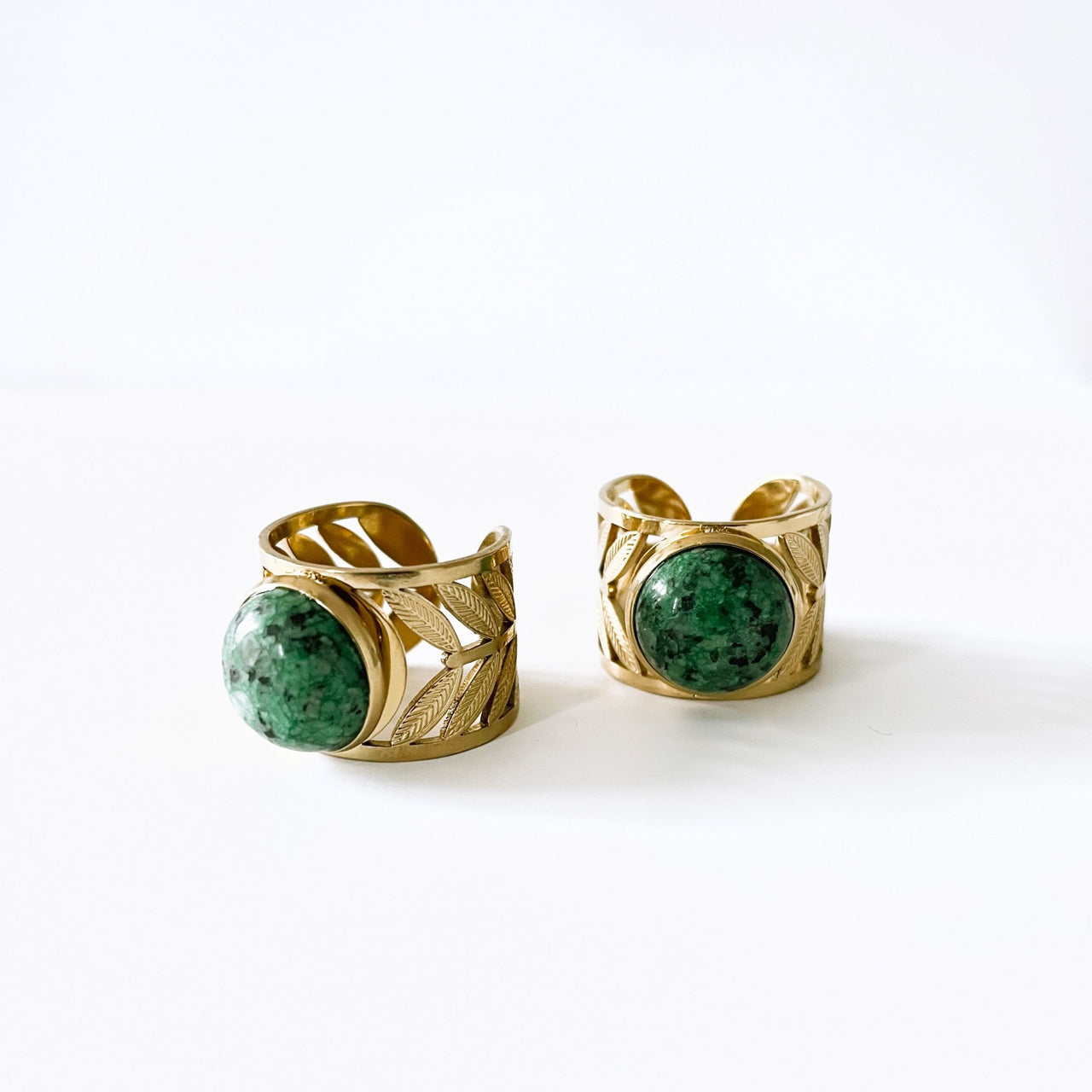 Zariya Luxe 18k Gold Plated Statement Ring - Kawaii Toys