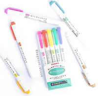 Zebra | Pen Mildliner Double Ended Highlighter - Kawaii Toys