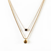 Zepha Luxe 18k Gold Plated Necklace - Kawaii Toys