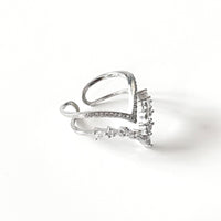 Ziva Double Wishbone Ring - Kawaii Toys