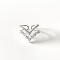 Ziva Double Wishbone Ring - Kawaii Toys